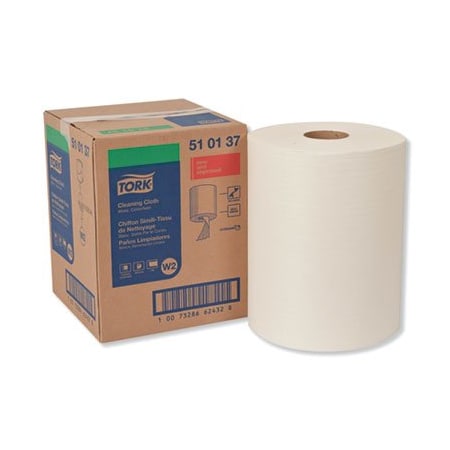 Tork Tork, CLEANING CLOTH, 12.6 X 10, WHITE, 500PK 510137